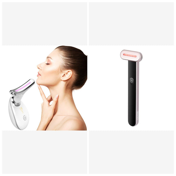 Lumivex Glow Starter Bundle | Microcurrent + Red Light Wand
